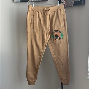 Desert Racing Tan Sweatpants